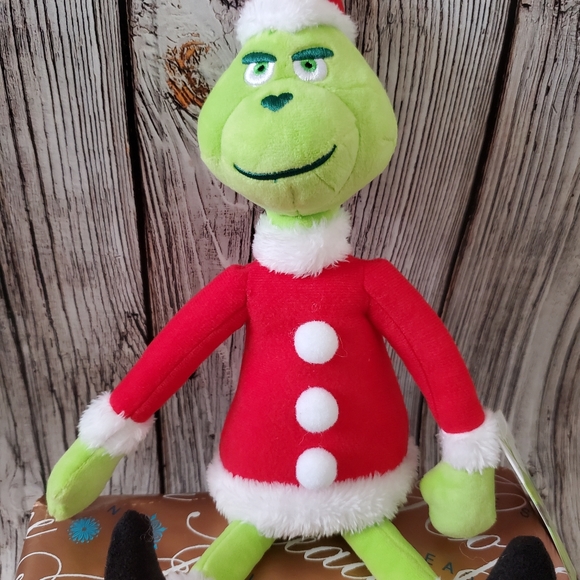Hobby Lobby Holiday Santa Grinch Plush Toy 2 Poshmark